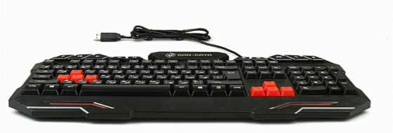 Клавиатура Dialog Gan-Kata Kgk-11u, Usb, черный тип подключения: проводная, интерфейс: Usb (арт-5790 Макеевка