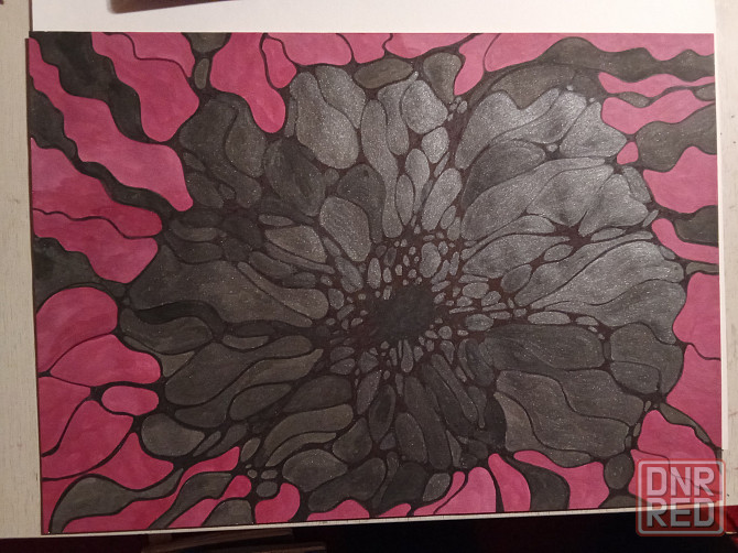 Картина нейрографика Донецк - изображение 1