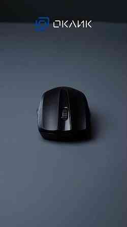 Мышь оклик 485mw черный оптическая (1200dpi) беспроводная Usb (2but) (арт-4817) Донецк