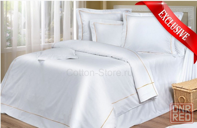 Постельное белье с вышивкой. Евро. Донецк - изображение 1