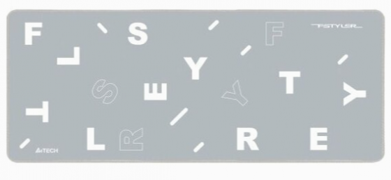 Коврик для мыши A4tech Fstyler Fp75 серый/белый 750x300x2мм (арт-4748) Макеевка
