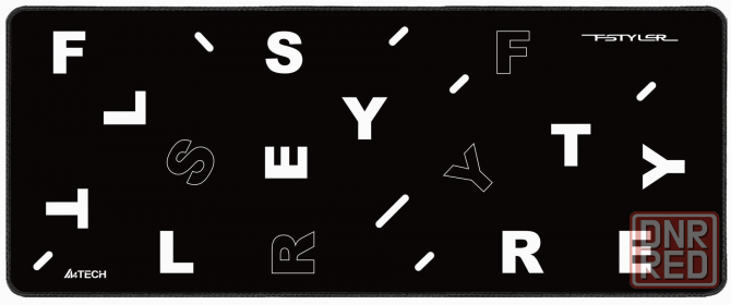 Коврик для мыши A4tech Fstyler Fp75 черный/белый 750x300x2мм (арт-7809) Макеевка - изображение 1