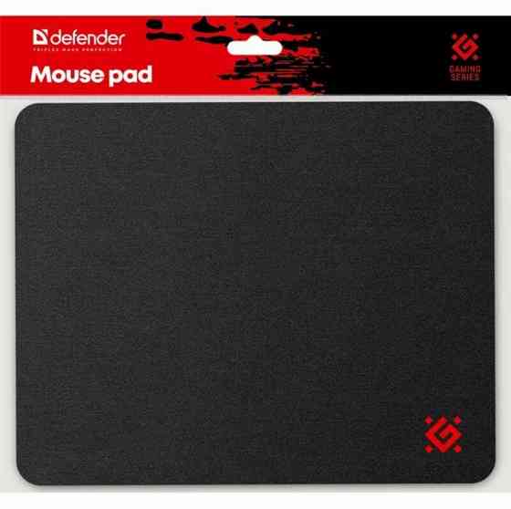 Игровой коврик для мыши Defender Black 250x200x3 (50550) (арт-2214) Макеевка