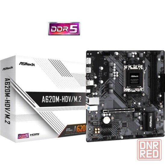 Материнская плата Asrock A620m-Hdv/M.2 (Am5, Matx) (арт-7018) Донецк - изображение 1