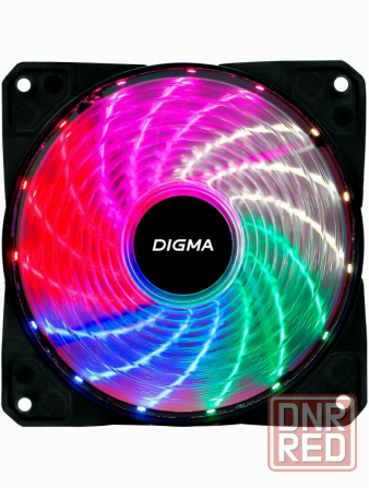 Вентилятор для корпуса Dfan-Frgb2 Rgb 120х120x25 (Molex) (арт-4904) Макеевка - изображение 4