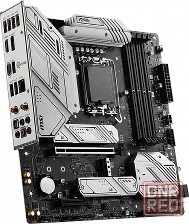 Материнская плата Msi Mag B760m Mortar Wifi Ii Matx Lga1700 4ddr5 Pci-Ex16 Pci-Ex4 3m.2 4sata3 Usb3. Макеевка - изображение 4