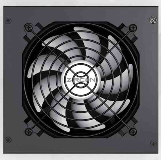 Блок питания 600w черный Atx Zircon Aa-600, 20+4pin 4+4pin 2*6+2pin 5*Sata 3*Molex вентилятор 120мм Донецк