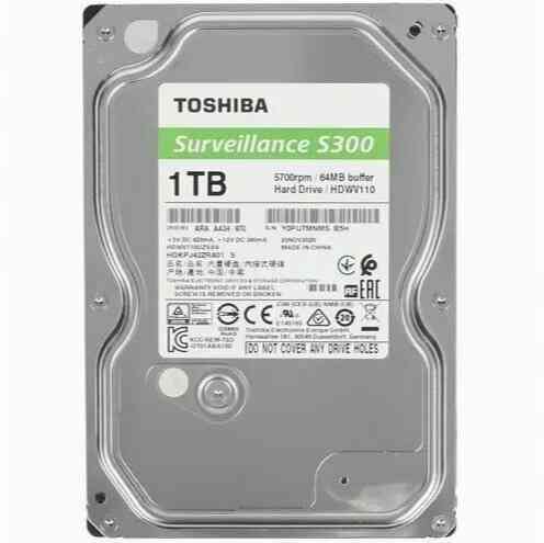 Жесткий диск 3.5" Toshiba S300 1 тб Surveillance (Hdwv110uzsva) (арт-1755) Макеевка