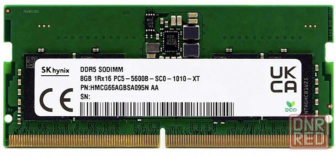 Оперативная память Sodimm 8gb Ddr5-5600 Sk Hynix Hmcg66agbsa095n (арт-1538) Макеевка - изображение 3