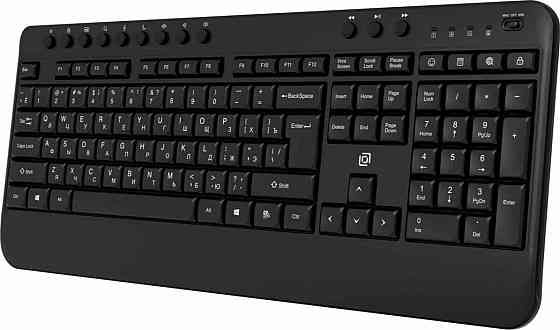 Клавиатура беспроводная Oklick K257w Black (2070286) (арт-8168) Макеевка