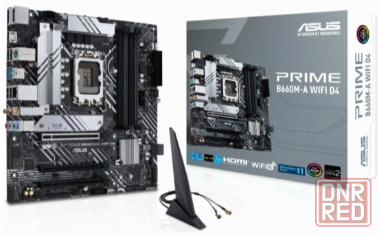 Материнская плата Asus Prime B660m-A Wifi D4 (Lga1700, Matx) (арт-9414) Донецк - изображение 1