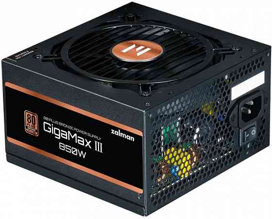Блок питания 850w Zalman Gigamax Iii (Zm850-Gv3), 80+ Bronze (арт-4069) Донецк