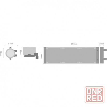 Сво Pccooler Da360 Pro, для процессора, Argb, Digital, Bk (арт-4934) Макеевка - изображение 4