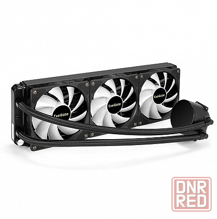 Комплект водяного охлаждения Exegate Blackwater-360. Pwm. Rgb (Rgb подсветка, (Ex297325rus) (арт-673 Донецк - изображение 2