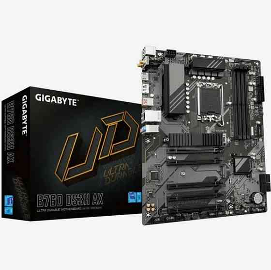 Материнская плата Gigabyte B760 Ds3h, Atx, Ddr5 (арт-7878) Макеевка