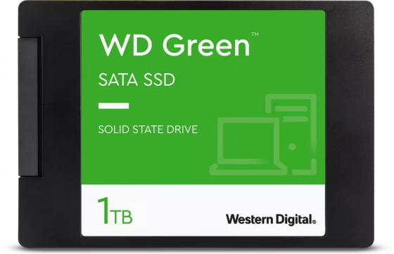 Твердотельный накопитель Ssd 1tb Western Digital Green Wds100t3g0a Sata3 2.5 (арт-4881) Макеевка