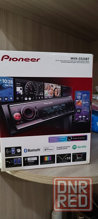 Автомобильная процессорная магнитола Pioneer MVH-S520BT 1-DIN с FM/AM, USB, Bluetooth, DSP, 3RCA Макеевка - изображение 5