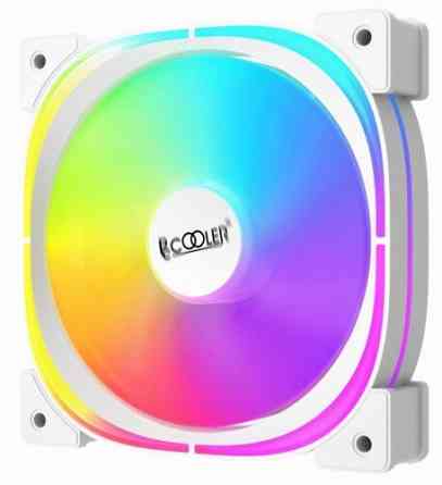 Вентилятор Pccooler Ef120 Argb White 4pin Pwm + 3pin Argb, 600-1500 об/мин Retail (арт-3946) Макеевка
