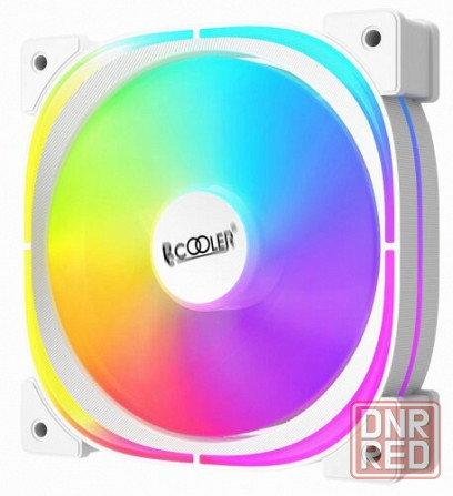 Вентилятор Pccooler Ef120 Argb White 4pin Pwm + 3pin Argb, 600-1500 об/мин Retail (арт-3946) Макеевка - изображение 2