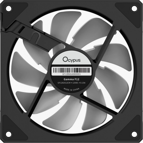 Вентилятор для корпуса Ocypus Gamma F12 Bk Argb (Gamma-F12-Bk1am00x-Gl) (арт-9786) Донецк