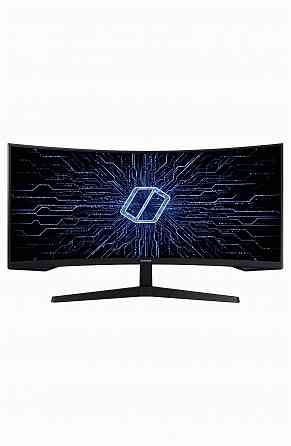 Игровой монитор 34" Samsung Odyssey G5 C34g55twwi, 3440х1440, 165 гц, Va, изогнутый, черный (Lc34g55 Донецк