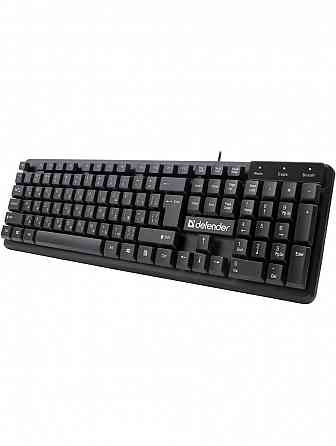 Проводная клавиатура Defender Symbol Hb-559 (Ru, черный,104 кн,1.5м) (45559) (арт-4670) Макеевка