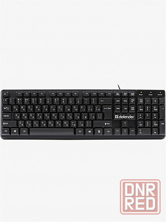Проводная клавиатура Defender Symbol Hb-559 (Ru, черный,104 кн,1.5м) (45559) (арт-4670) Макеевка - изображение 1