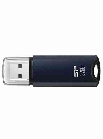 Usb-флешка Silicon Power Marvel M02 Sp032gbuf3m02v1b 32gb Usb 3.0, синий (арт-1094) Макеевка