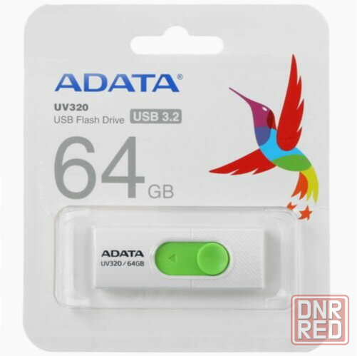 Память Usb Flash 64 гб Adata Uv320 [Auv320-64g-Rwhgn] (арт-8644) Макеевка - изображение 4