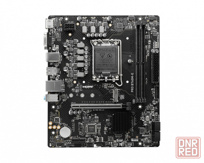 Материнская плата Msi Pro B760m-E Ddr5, Lga 1700, Intel B760, Matx, Ret (арт-4915) Макеевка - изображение 1