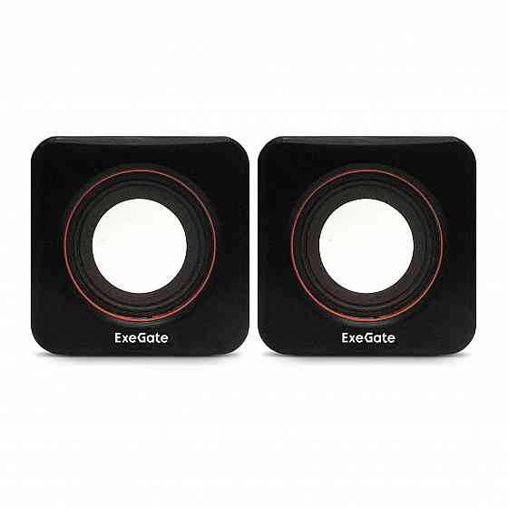 Акустическая система стерео Exegate Disco 160 Ex287050rus, 2x3вт, питание от Usb, черный (Ret) (арт- Макеевка