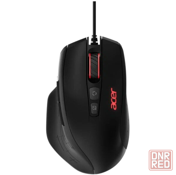 Мышь проводная Acer Omw124 черный, 6400 Dpi, Usb, кнопки - 8 (арт-7574) Макеевка - изображение 1