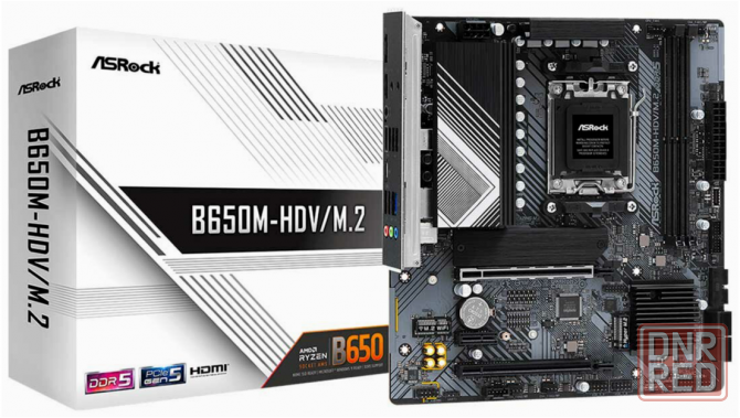 Материнская плата Asrock B650m-Hdv/M.2 (Am5 Matx) (арт-9938) Донецк - изображение 1