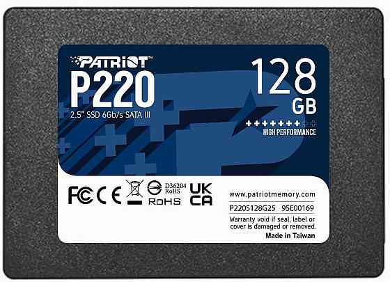 Ssd накопитель Patriot P220 P220s1tb25 1тб, 2.5 (арт-4910) Донецк