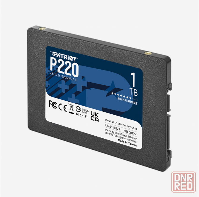 Ssd накопитель Patriot P220 P220s1tb25 1тб, 2.5 (арт-4910) Донецк - изображение 1