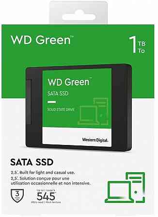 Твердотельный накопитель Ssd 1tb Western Digital Green Wds100t3g0a Sata3 2.5 (арт-8633) Донецк