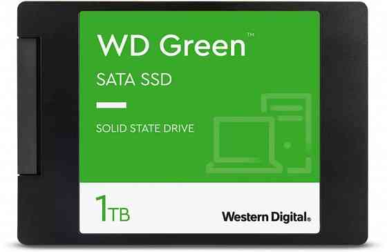Твердотельный накопитель Ssd 1tb Western Digital Green Wds100t3g0a Sata3 2.5 (арт-8633) Донецк