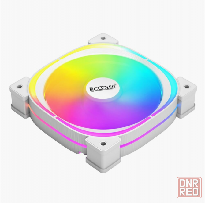 Вентилятор Pccooler Ef120 Argb White 4pin Pwm + 3pin Argb, 600-1500 об/мин Retail (арт-6690) Донецк - изображение 3