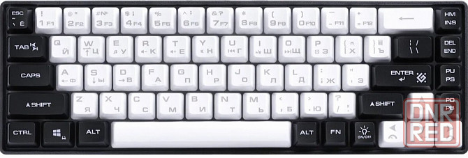 Клавиатура Defender Aris Gk-349, Usb, белый + черный [45349] (арт-7877) Донецк - изображение 3
