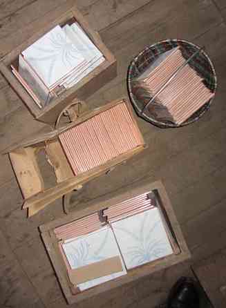 Плитка керамическая голубая Макеевка