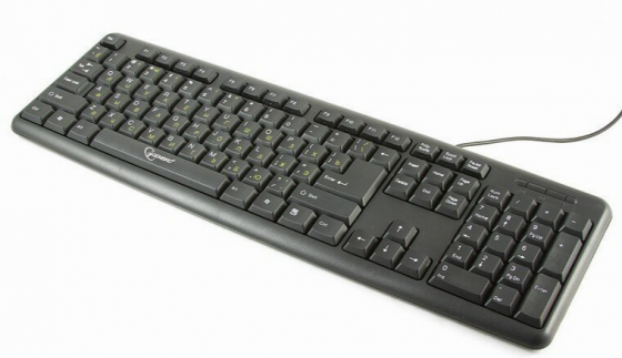 Клавиатура Gembird Kb-8320u-Bl, Usb, черный тип подключения: проводная, интерфейс: Usb (арт-5869) Макеевка