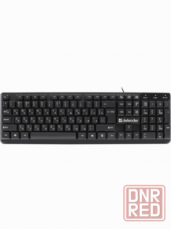 Проводная клавиатура Defender Symbol Hb-559 (Ru, черный,104 кн,1.5м) (45559) (арт-9679) Донецк - изображение 1