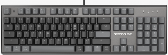 Клавиатура A4tech Fstyler Fs100 Neon механическая черный Usb For Gamer Led (Fs100) (арт-2444) Макеевка