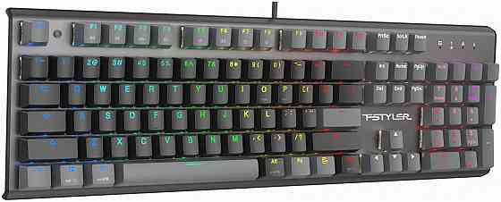 Клавиатура A4tech Fstyler Fs100 Neon механическая черный Usb For Gamer Led (Fs100) (арт-2444) Макеевка
