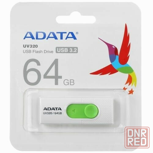 Память Usb Flash 64 гб Adata Uv320 [Auv320-64g-Rwhgn] (арт-4867) Донецк - изображение 4
