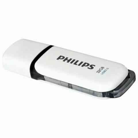 Usb-флешка Philips Fm32fd75b/97 32gb Snow3.0 32gb, Usb 3.0 (арт-5382) Донецк