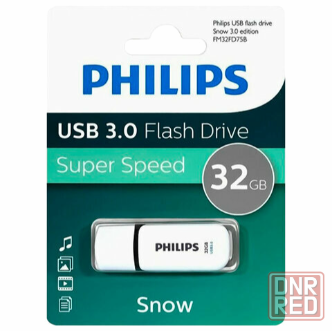 Usb-флешка Philips Fm32fd75b/97 32gb Snow3.0 32gb, Usb 3.0 (арт-5382) Донецк - изображение 3