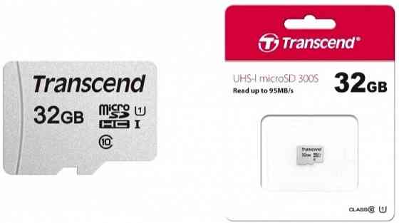 Карта памяти Transcend 300s Microsdhc 32gb Uhs-I Cl10, Ts32gusd300s (арт-1756) Донецк