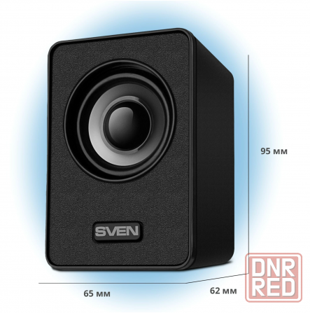 Колонки Sven 135, 2.0, черный [Sv-020231] (арт-7449) Донецк - изображение 4