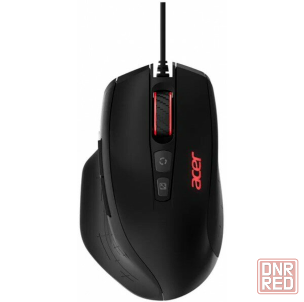 Мышь проводная Acer Omw124 черный, 6400 Dpi, Usb, кнопки - 8 (арт-7530) Донецк - изображение 1